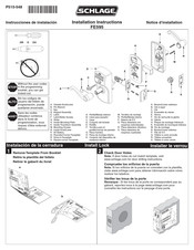 Schlage FE595 Instrucciones De Instalación