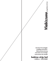 viabizzuno F6.250.55 Instrucciones De Montaje