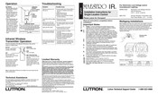 Lutron Maestro IR Instrucciones De Instalación
