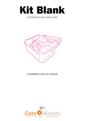 Gate Motors Kit Blank Manual Del Usuario