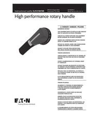 Eaton 68C6048G01 Folleto De Instrucciones