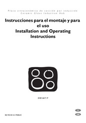 Electrolux EHD 6671 P Instrucciones Para El Montaje Y Para El Uso