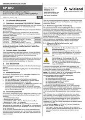 Wieland SP-DIO Instrucciones De Montaje