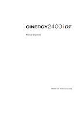 TerraTec CINERGY 2400i DT Manual De Usuario