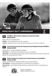 DeVilbiss Healthcare 8650D Guía De Instrucciones