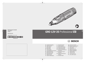 Bosch GRO 12V-35 Professional Manual Original