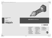 Bosch GGS 18 V-LI Professional Manual Original