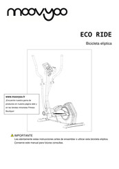 MOOVYOO ECO RIDE Manual Del Usuario