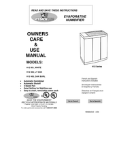 Essick Air H12 300 Manual De Cuidados Y Uso Del Propietario