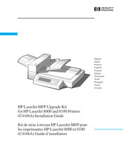 HP LaserJet 8100 Serie Manual Del Usuario