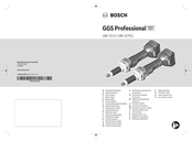 Bosch GGS 18V-23 LC BB PROFESSIONAL Manual Original