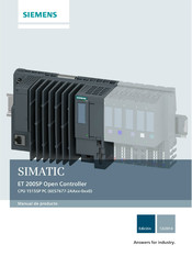 Siemens CPU 1515SP PC Manual De Producto