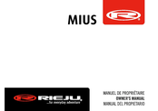 RIEJU MIUS Manual Del Propietário