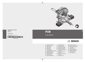 Bosch PCM 8 SD Manual Original