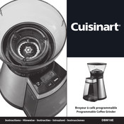 Cuisinart DBM18E Instrucciones