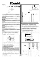 iGuzzini ARCHILEDE HP Manual Del Usuario