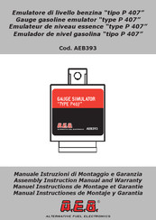 AEB 393 Manual Instructiones De Montaje Y Garantia