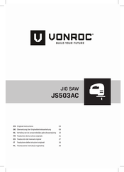 VONROC JS503AC Traducción Del Manual Original