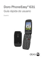 Doro PhoneEasy 631 Guía Rápida De Usuario