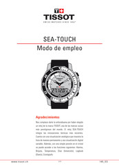 Tissot SEA-TOUCH Modo De Empleo