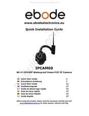 Ebode IPCAM60 Guia De Inicio Rapido