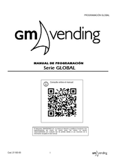 GM VENDING GLOBAL Serie Manual De Programación