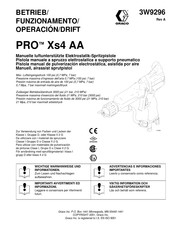 Graco PRO XS4 AA Manual De Operación