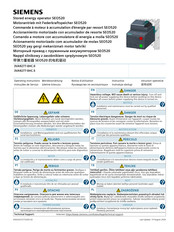 Siemens SEO520 Instructivo