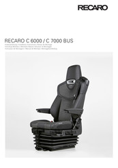 RECARO C 7000 BUS Manual De Montaje