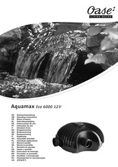 AquaMAX Eco 6000 Manual Del Usuario