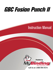 Xerox GBC Fusion Punch II Guia Del Usuario