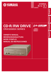 Yamaha CRW3200SX Serie Manual De Instrucciones