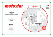 Motostar MP100 Manual De Instalación Y De Uso