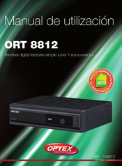 Optex ORT 8812 Manual De Utilización