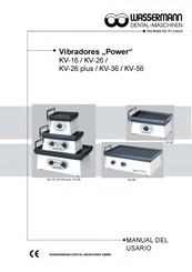 Wassermann Dental-Maschinen KV-56 Manual Del Usario