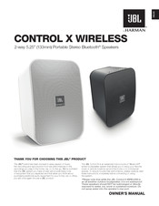 Harman JBL CONTROL X WIRELESS El Manual Del Propietario