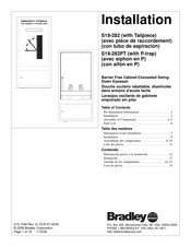 Bradley S19-282 Manual Del Usuario