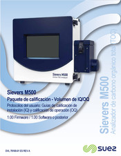 SUEZ Sievers M500 Manual De Instrucciones