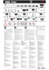 Lenovo ThinkVision T24t-20 Manual De Instrucciones