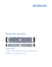 Avigilon AINVR-STD-24TB Guia Del Usuario