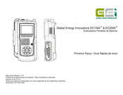 Global Energy Innovations EC1000 Primeros Pasos / Guía Rápida De Inicio