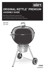 Weber ORIGINAL KETTLE PREMIUM Guia De Inicio Rapido