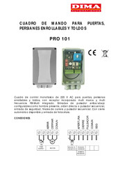 Dima Automatismos PRO 101 Guia De Inicio Rapido