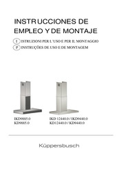 Kuppersbusch KD9885.0 Instrucciones De Empleo Y De Montaje