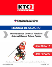 KTC 460-PEPW15 Manual De Usuario