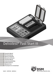 DSM Delvotest Fast Start III Manual De Utilización