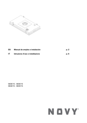 Novy 6839/16 Manual De Empleo E Instalación