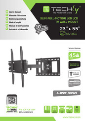 Techly LED 300 Manual De Instrucciones