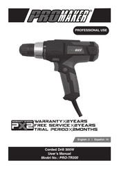 Promaker PRO-TR300 Manual Del Usuario