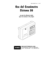 HME 30 Manual Del Usario